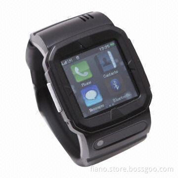 GPS Tracker/SOS Watch Phone for Kids and Elders, Quad Band GSM, Easy and Convenient Communication